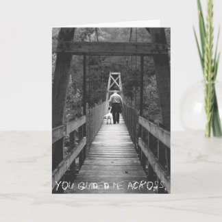 Du hast mich herübergeführt. karte