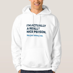 Du hast mich nur verärgert hoodie