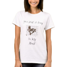 "Du hast mir ein Lied ins Herz gelegt" T - Shirt