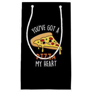 Du hast mir eine Pizza Pizza Pizzeria Got Kleine Geschenktüte