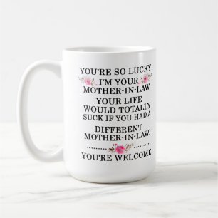 Du hast so Glück, dass ich deine Mutter im Jurast Kaffeetasse