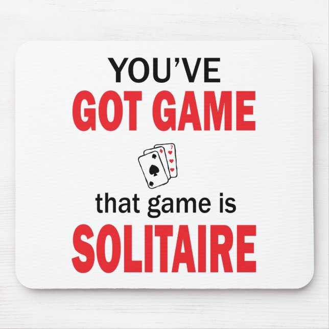 Du hast Spiel Got Mousepad (Vorne)