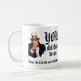 DU hast uns das angetan Kaffeetasse