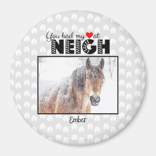 Du hattest mein Herz im Magnet des NEIGH-Fotos