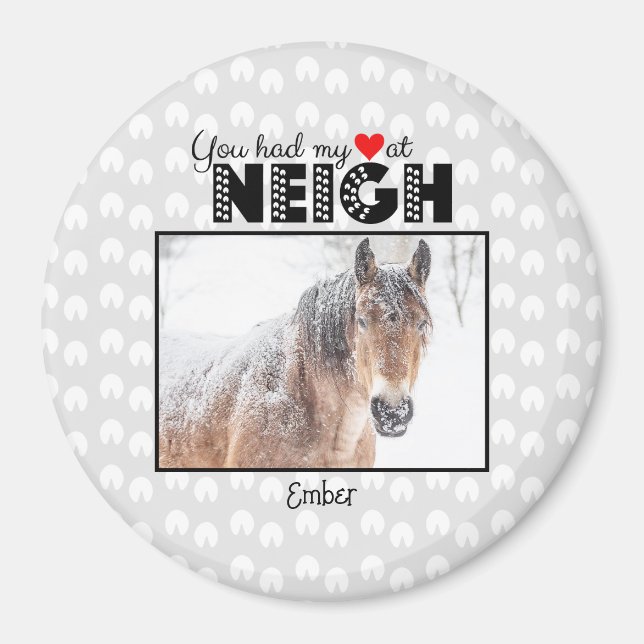 Du hattest mein Herz im Magnet des NEIGH-Fotos (Vorne)