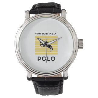 Du hattest mich am Polo Armbanduhr