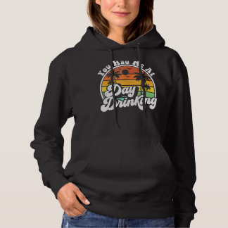 Du hattest mich am Tag, als ich Retro Beach Summer Hoodie