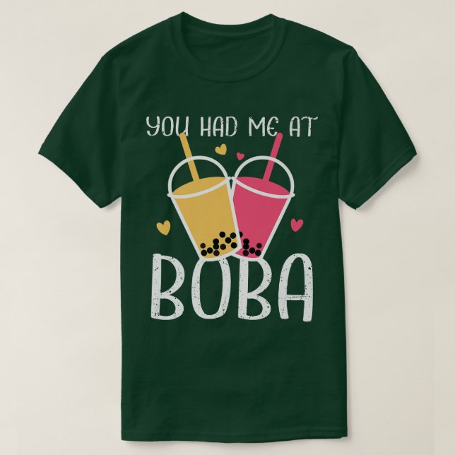Du hattest mich bei Boba Two Flavor Bubble Tee Ani (Design vorne)
