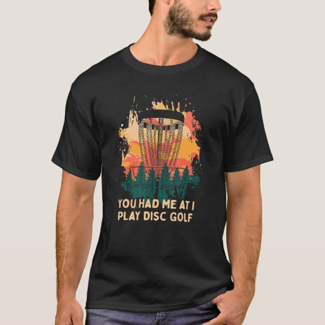 Du hattest mich bei meiner Partie Golf Paare Golfe T-Shirt (Vorderseite)