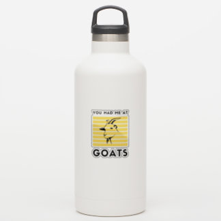 Du hattest mich bei Ziegen Aufkleber