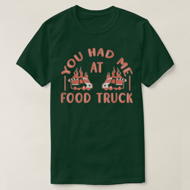 Du hattest mich im Lkw 3228 T-Shirt (Design vorne)
