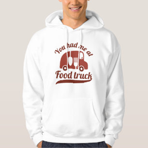 Du hattest mich im LKW Hoodie