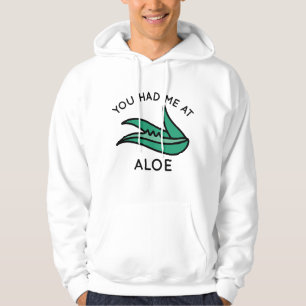 Du hattest mich in Aloe Hoodie