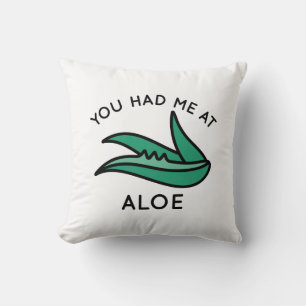 Du hattest mich in Aloe Kissen