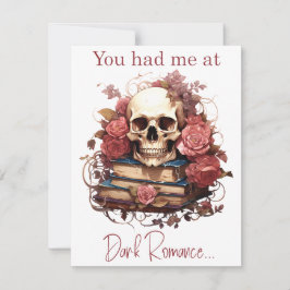 Du hattest mich in Dark Romance Mitteilungskarte