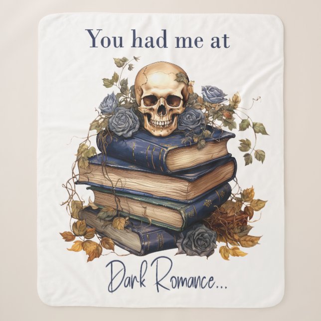 Du hattest mich in Dark Romance Sherpadecke (Vorderseite)