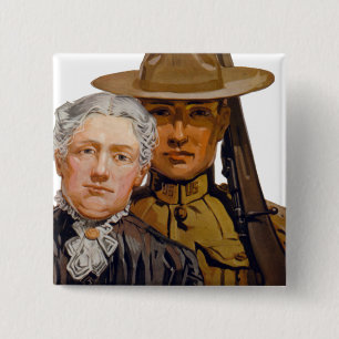 DU hilfst meinem Jungen dabei, den Krieg zu gewinn Button