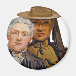 DU hilfst meinem Jungen dabei, den Krieg zu gewinn Magnet