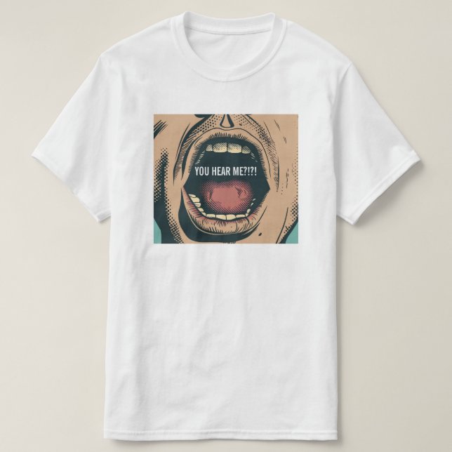 Du hörst mich T-Shirt (Design vorne)