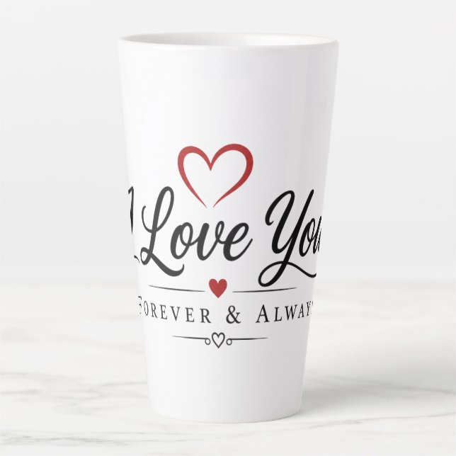 Du & Ich Für Immer Milchtasse (Vorderseite)