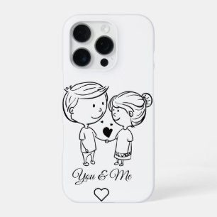 Du & Ich Paares Liebes Handyhülle iPhone 16 Pro Hülle