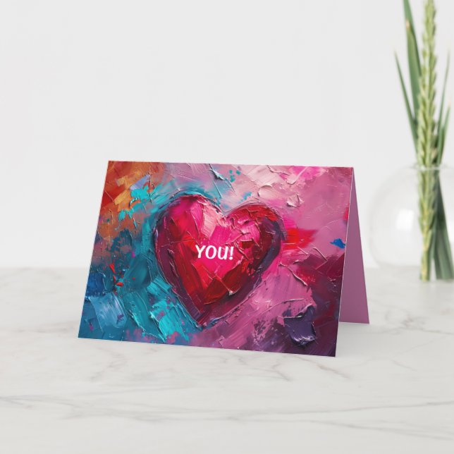 DU! JEDER ANLASS-KARTE DANKESKARTE (Vorderseite)