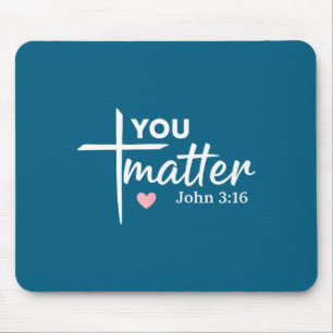 Du Johannes 3 16 Bibelvers Christlicher Glaube Ins Mousepad