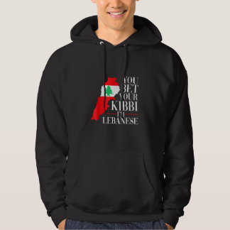 Du kannst darauf wetten, dass ich Libanese bin Zit Hoodie