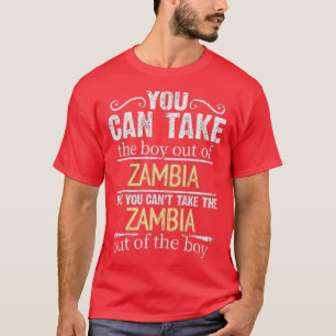 Du kannst den Jungen aus Sambia entfernen, aber du T-Shirt
