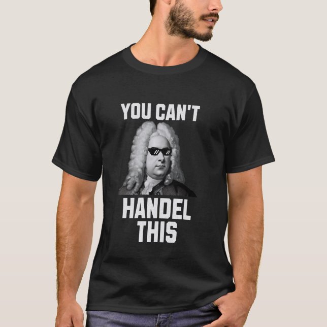 Du kannst diese lustige klassische Komponistin nic T-Shirt (Vorderseite)