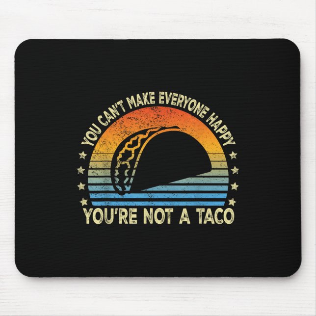 Du kannst es nicht jedem glücklich machen, dass du mousepad (Vorne)