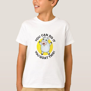 Du kannst es schaffen, dass du diesen Süße Tier- T-Shirt