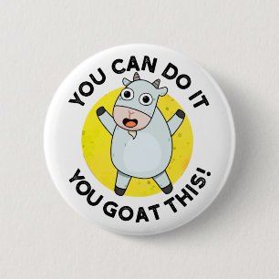 Du kannst es tun, du hast diesen lustigen Tierpuff Button