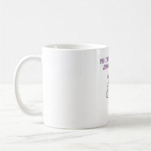 Du kannst keinen Regenbogen ohne ein bisschen Rege Kaffeetasse