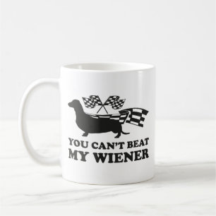 Du kannst meine Dackel-Kaffee-Tasse nicht schlagen Kaffeetasse