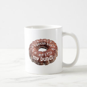Du kannst meinen lustigen Kuchenwitz küssen Kaffeetasse