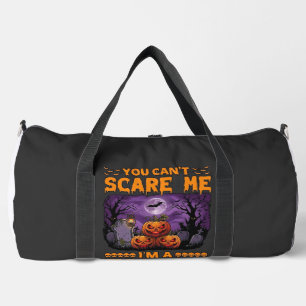 Du kannst mich erschrecken Vater Halloween Kürbiss Duffle Bag