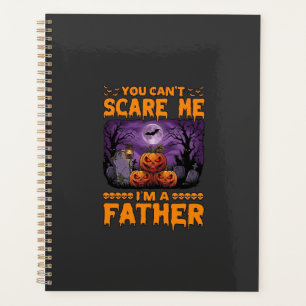 Du kannst mich erschrecken Vater Halloween Kürbiss Planer