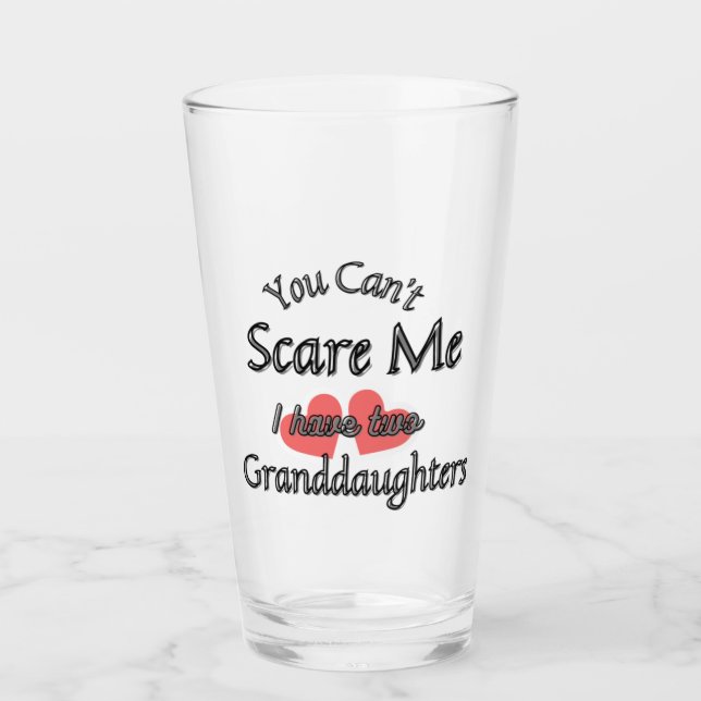 Du kannst mich nicht erschrecken, ich habe zwei En Glas (Vorderseite)