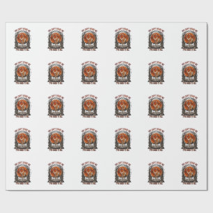 Du Kannst Mich Nicht Erschrecken Krankenpfleger Ha Geschenkpapier