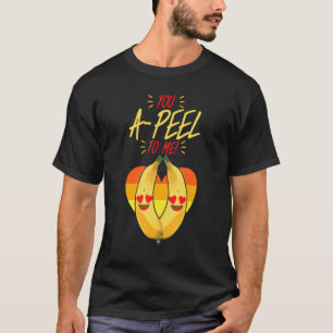 Du kannst mir eine Schale zeigen, Bananengelbe Fru T-Shirt