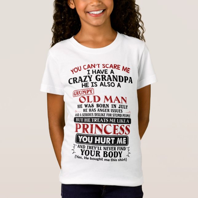 Du kannst mir keine Angst machen, dass ich einen v T-Shirt (Vorderseite)