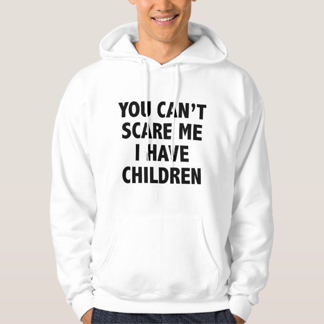 Du kannst mir keine Sorgen machen, dass ich Kinder Hoodie (Vorderseite)