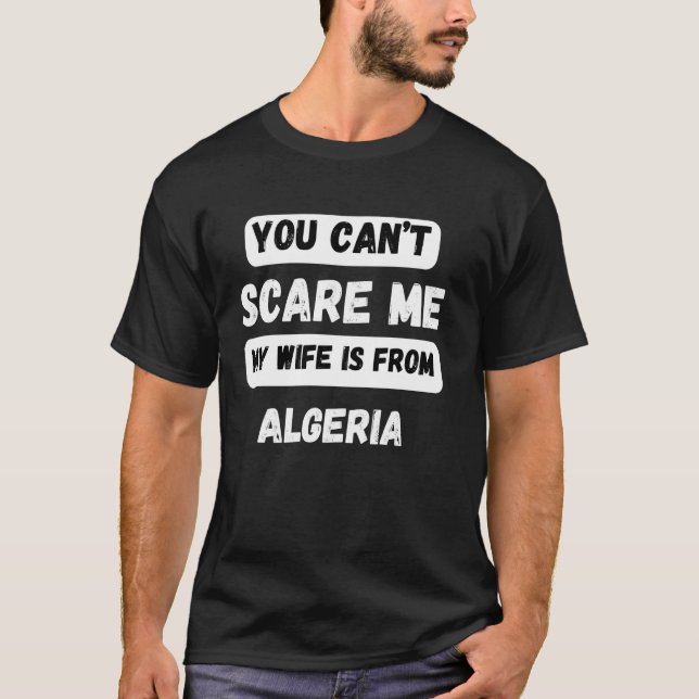 Du kannst mir nicht Angst machen, dass meine Ehefr T-Shirt (Vorderseite)