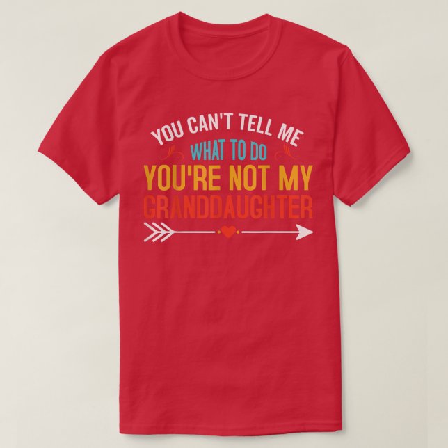 Du kannst mir nicht sagen, dass du nicht meine Enk T-Shirt (Design vorne)