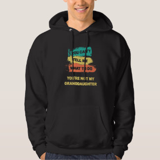 Du kannst mir nicht sagen, was ich tun soll, du bi hoodie