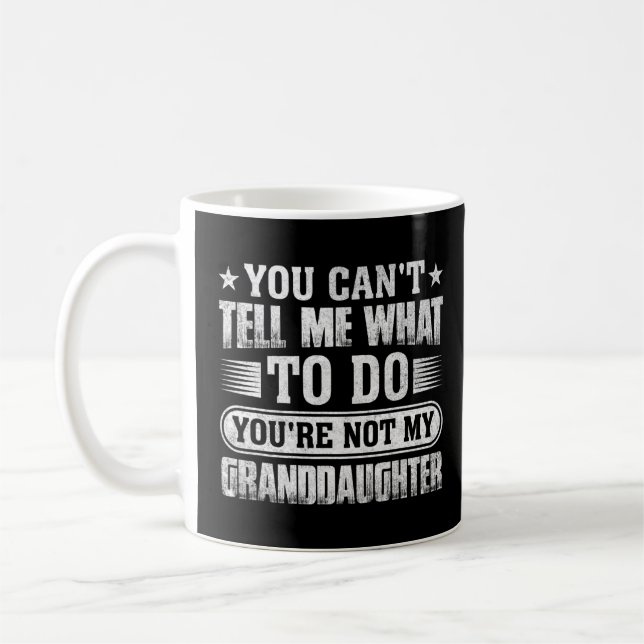 Du kannst mir nicht sagen, was ich tun soll, du bi kaffeetasse (Links)