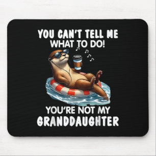 Du kannst mir nicht sagen, was ich tun soll, du bi mousepad