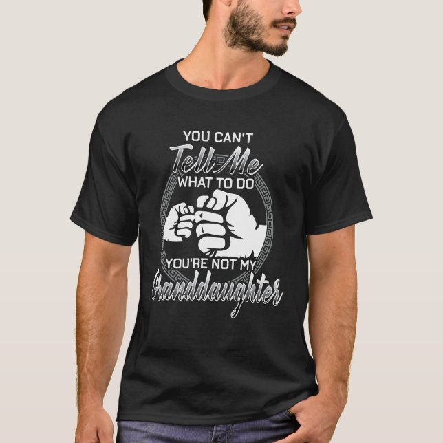Du kannst mir nicht sagen, was ich tun soll, du bi T-Shirt (Vorderseite)