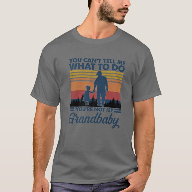 Du kannst mir nicht sagen, was ich tun soll, du bi T-Shirt (Vorderseite)